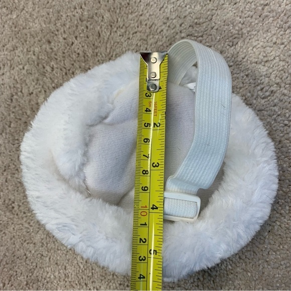 𝅺SMALL breed dog Christmas Santa light-up flashing sparkly sequin hat - Picture 3 of 4